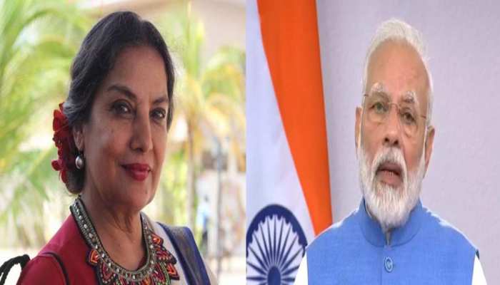 पीएम मोदी की इस पहल की शबाना आज़मी हुईं मुरीद मुखालिफत करने वालों को दिया करारा जवाब पीएम मोदी की इस पहल की शबाना आज़मी हुईं मुरीद मुखालिफत करने वालों को दिया करारा जवाब