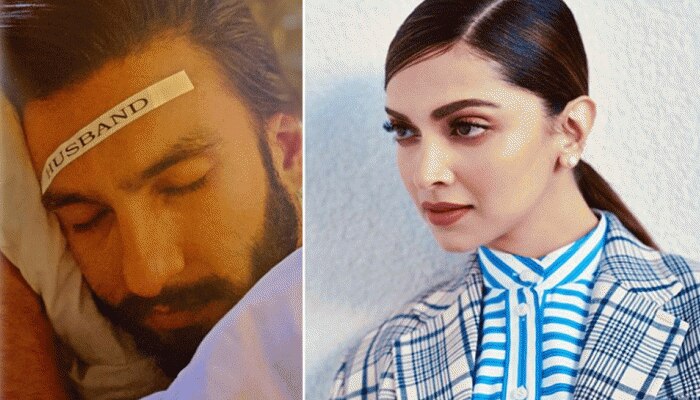 Deepika Padukone ने पति Ranveer Singh को स्लीप मोड में किया कैमरे में कैद, PHOTO VIRAL Deepika Padukone ने पति Ranveer Singh को स्लीप मोड में किया कैमरे में कैद, PHOTO VIRAL