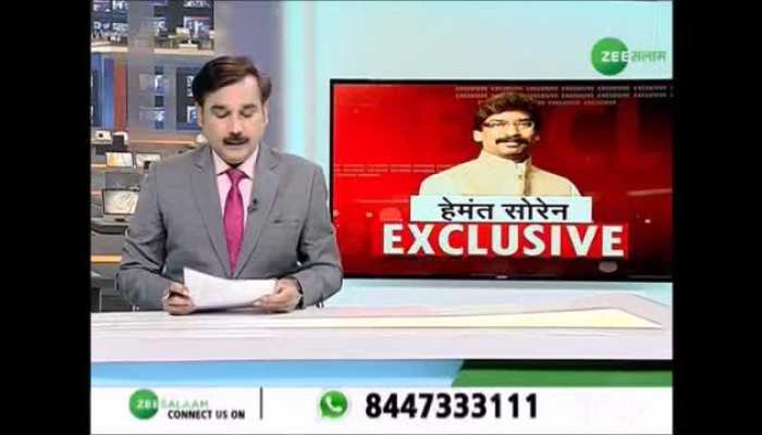exclusive interview with jharkhand cheif minister hemant soren