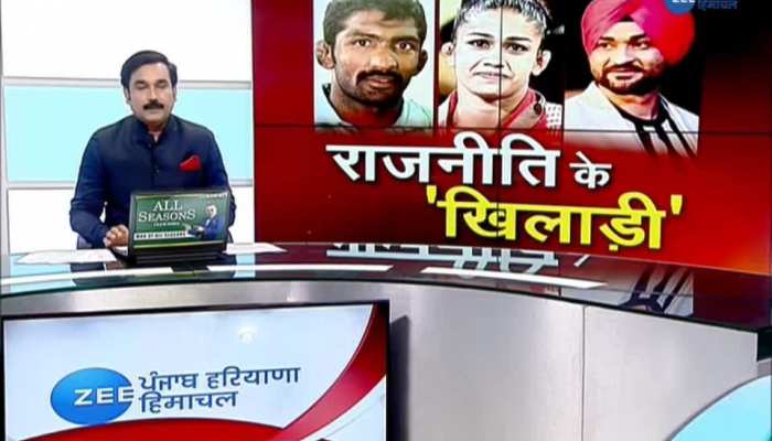 EXCLUSIVE interview of sandeep singh, Babita Phogat and Yogeshwar Dutt With Editor Dileep Tiwari