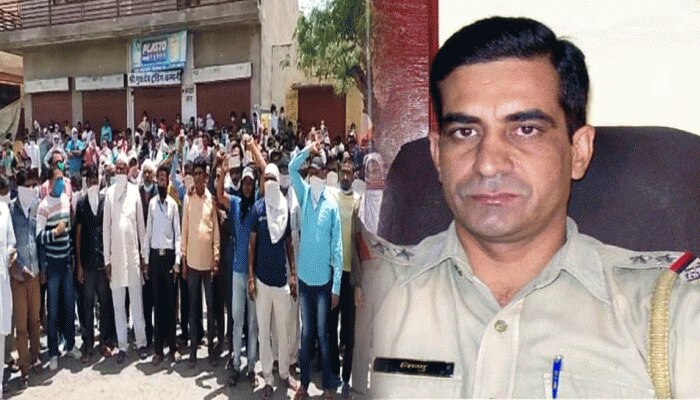 SHO सुसाइड केस: सड़कों पर उतरी भीड़, कृष्णा पूनिया के खिलाफ जमकर हुई नारेबाजी SHO सुसाइड केस: सड़कों पर उतरी भीड़, कृष्णा पूनिया के खिलाफ जमकर हुई नारेबाजी