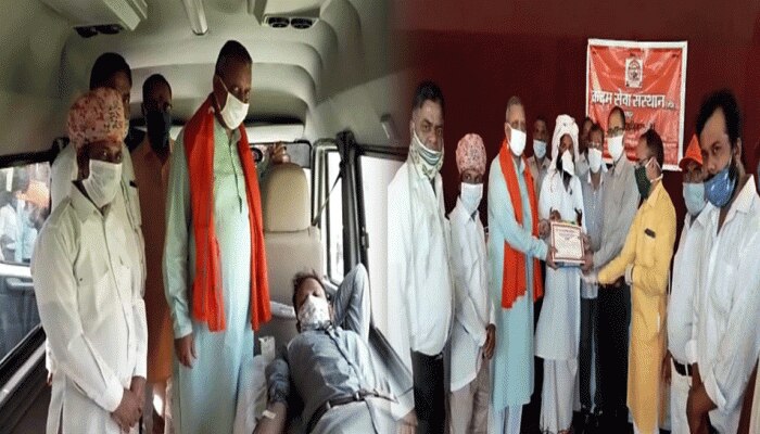 लॉकडाउन में ब्लड बैंकों में खून की कमी, मास्क लगाकर हुआ रक्तदान लॉकडाउन में ब्लड बैंकों में खून की कमी, मास्क लगाकर हुआ रक्तदान