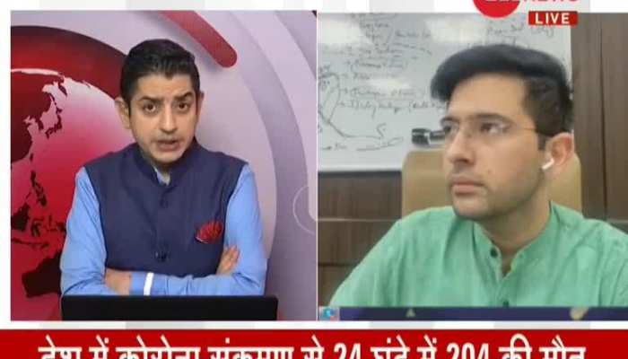 Interview: 7 thousand beds are available for Corona patients, says Raghav Chadha