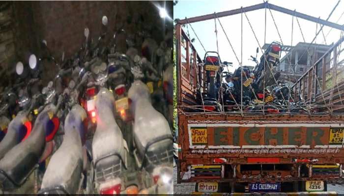 नोएडा बाइक बोट घोटाला: ईओडब्ल्यू की बड़ी कार्रवाई, 5 जिलों में छापा मारकर बरामद कीं 178 बाइकें नोएडा बाइक बोट घोटाला: ईओडब्ल्यू की बड़ी कार्रवाई, 5 जिलों में छापा मारकर बरामद कीं 178 बाइकें