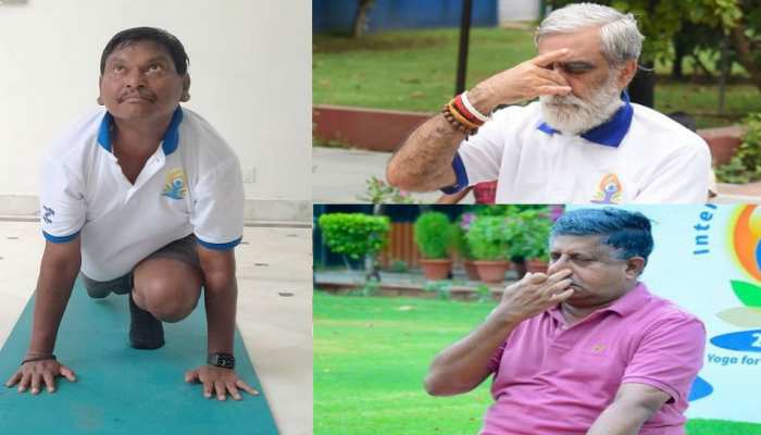 International Yoga 2020: केंद्रीय मंत्रियों ने कुछ ऐसे मनाया योग दिवस
