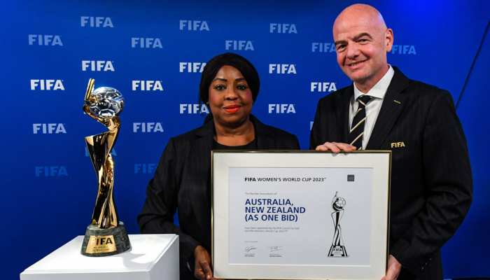 ऑस्ट्रेलिया-न्यूजीलैंड ने मारी बाजी, FIFA Women's World Cup 2023 की मेजबानी मिली ऑस्ट्रेलिया-न्यूजीलैंड ने मारी बाजी, FIFA Women's World Cup 2023 की मेजबानी मिली