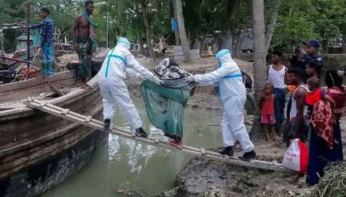 अम्फान तूफान के मुआवजे को लेकर तृणमूल पंचायत सदस्य के साथ मारपीट, भ्रष्टाचार का आरोप