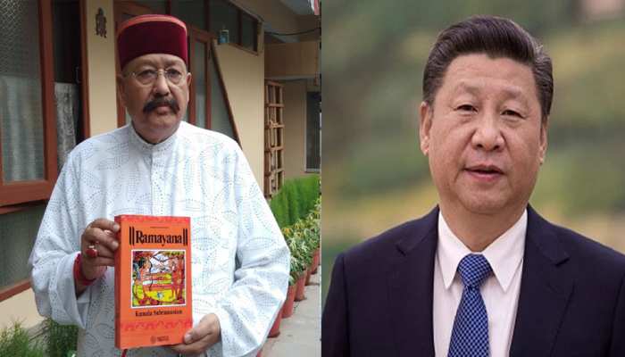सतपाल महाराज ने चीन के राष्ट्रपति को भेजी रामायण, रावण के पतन से सीख लेने की दी नसीहत सतपाल महाराज ने चीन के राष्ट्रपति को भेजी रामायण, रावण के पतन से सीख लेने की दी नसीहत