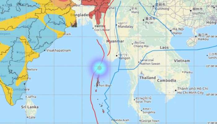 अंडमान में फिर आया भूकंप, 4.3 रही झटकों की तीव्रता