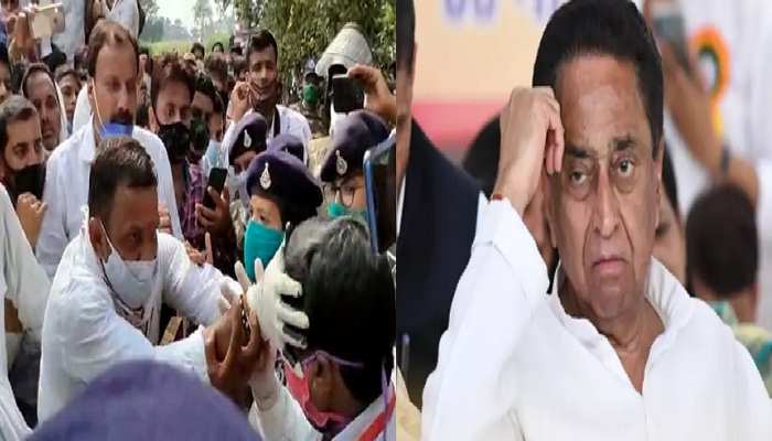 Kamalnath के शहर में कांग्रेस नेता ने SDM के मुंह पर पोती कालिख, रासुका के तहत जेल