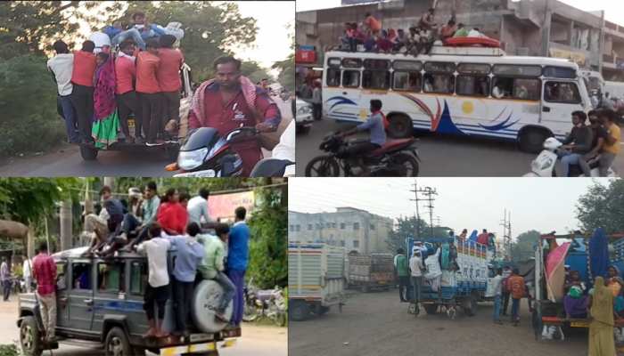 धार हादसे से भी नहीं लिया सबक, ओवर लोडिंग से हो सकती है बड़ी दुर्घटना