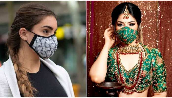 फैशन- नवरात्रि के नौ दिनों में पहनें नौ शुभ रंगों के मास्क फैशन- नवरात्रि के नौ दिनों में पहनें नौ शुभ रंगों के मास्क
