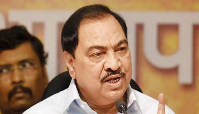 महाराष्ट्र में BJP को बड़ा झटका, NCP में शामिल होंगे पूर्व राजस्व मंत्री एकनाथ खडसे