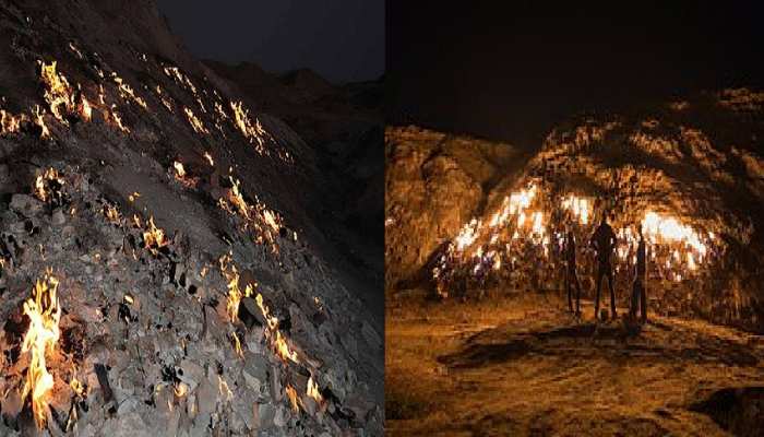 Mystery of Nature: सदियों से जलता एक पहाड़ 