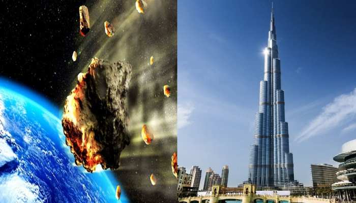 Danger: धरती से टकरा सकता है बुर्ज खलीफा के समान विशालकाय Asteroid 