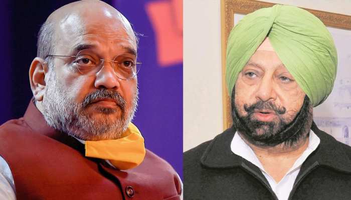 आज किसानों की मुलाकात से पहले कैप्‍टन अमरिंदर करेंगे अमित शाह से मुलाकात