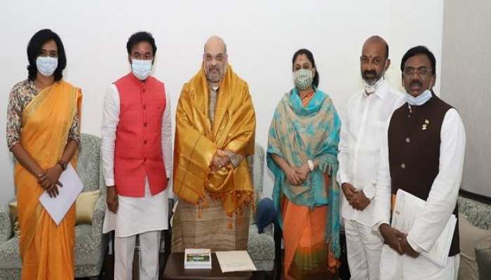 Amit Shah से मुलाकात के बाद BJP में शामिल हुईं तेलगू अभिनेत्री विजयशांति