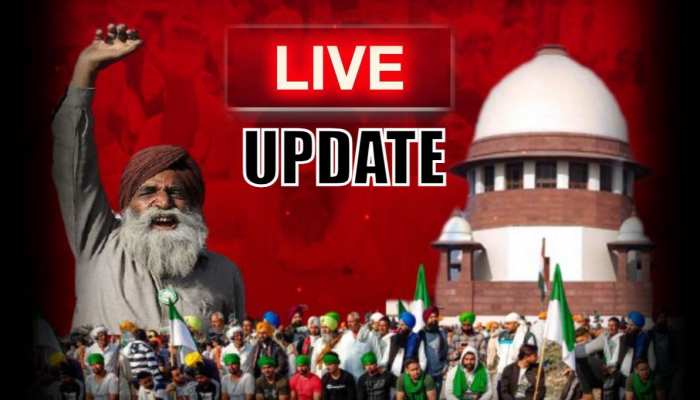 Supreme Court में किसान आंदोलन पर अहम सुनवाई, जानिए पल-पल का UPDATE