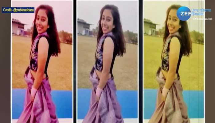 parul arora back flip viral video