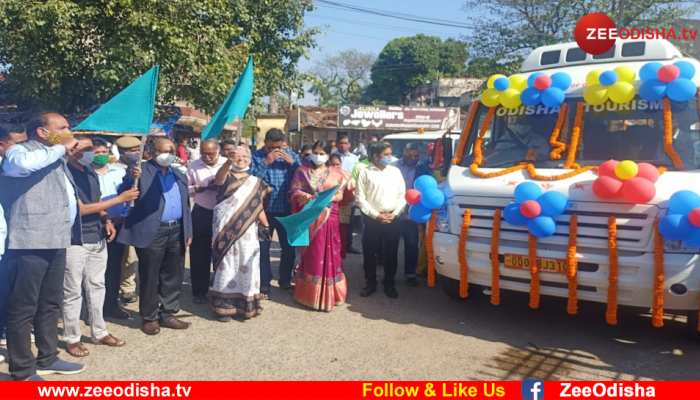 ସମଲେଶ୍ବରୀ ମନ୍ଦିରରୁ ଆରମ୍ଭ ହେଲା OTDC ଟୁରିଷ୍ଟ ବସ ସେବା ସମଲେଶ୍ବରୀ ମନ୍ଦିରରୁ ଆରମ୍ଭ ହେଲା OTDC ଟୁରିଷ୍ଟ ବସ ସେବା