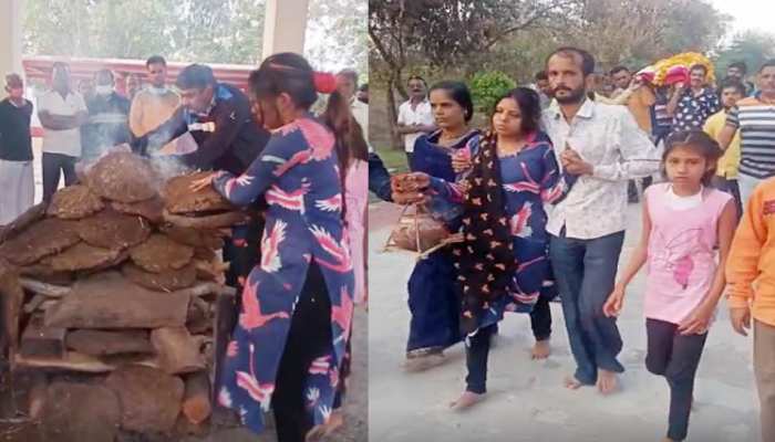 बेटी ने मां को मुखाग्नि देकर निभाया बेटे का फर्ज, लोगों ने की सराहना