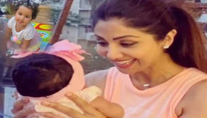 Shilpa Shetty की बेटी समीशा का मना पहला बर्थडे, वीडियो हुआ वायरल