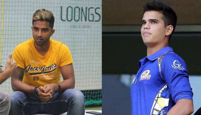 IPL Auction 2021: Arjun Tendulkar और Sachin Baby में Confuse हुए क्रिकेट फैंस, ट्विटर पर आई मीम्स की बाढ़ IPL Auction 2021: Arjun Tendulkar और Sachin Baby में Confuse हुए क्रिकेट फैंस, ट्विटर पर आई मीम्स की बाढ़