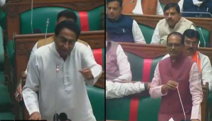 CM शिवराज ने ट्वीट किया कमलनाथ पर तंज का VIDEO, कांग्रेस ने बताया नियमों का उल्लंघन CM शिवराज ने ट्वीट किया कमलनाथ पर तंज का VIDEO, कांग्रेस ने बताया नियमों का उल्लंघन