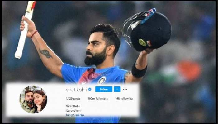 इंस्टाग्राम पर Virat Kohli ने जड़ा शतक, दर्ज किया नया रिकॉर्ड