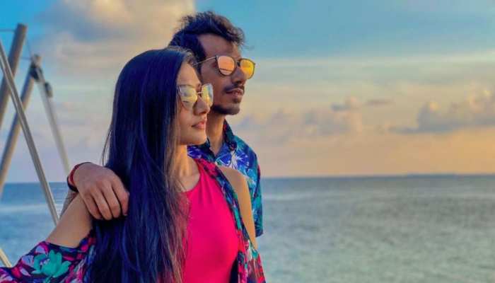Yuzvendra Chahal and Dhanashree Verma enjoying their Honeymoon in Maldives Yuzvendra Chahal and Dhanashree Verma enjoying their Honeymoon in Maldives