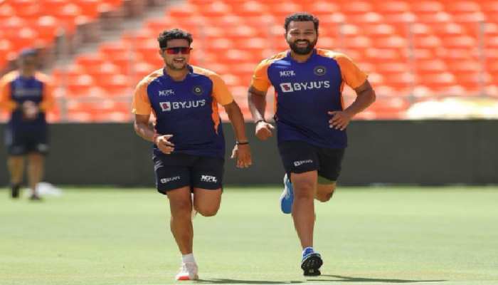 किसके घर की घंटी बजाकर भागे Rohit Sharma और Kuldeep Yadav? हिटमैन ने खुद दिया जवाब किसके घर की घंटी बजाकर भागे Rohit Sharma और Kuldeep Yadav? हिटमैन ने खुद दिया जवाब