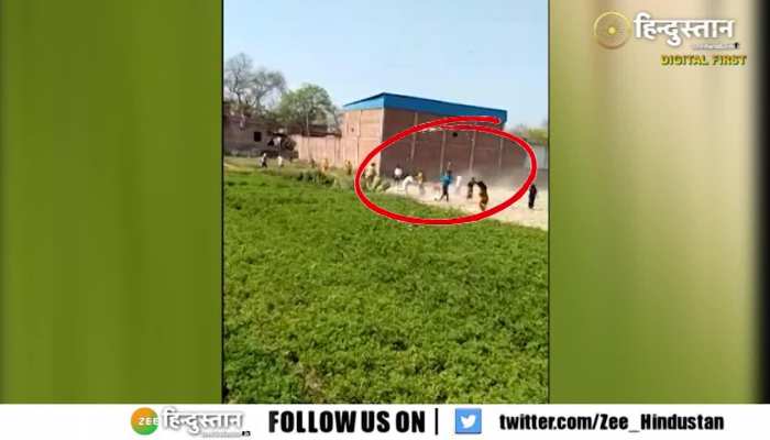Viral Video controversy in jaunpur half a dozen people injured
