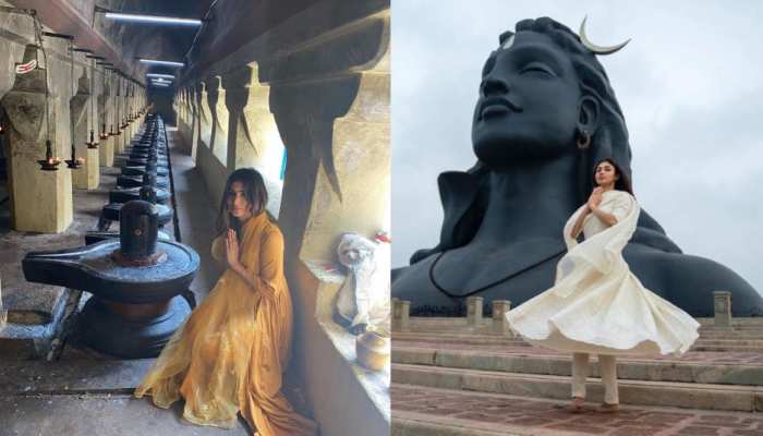 Mouni roy shares pics on mahashivratri immersed in devotion to lord shiva |  महाशिवरात्रि पर शिव भक्ति में खोईं मौनी रॉय, सोशल मीडिया पर वायरल हुईं  तस्वीरें | Hindi News, Zee Hindustan ...