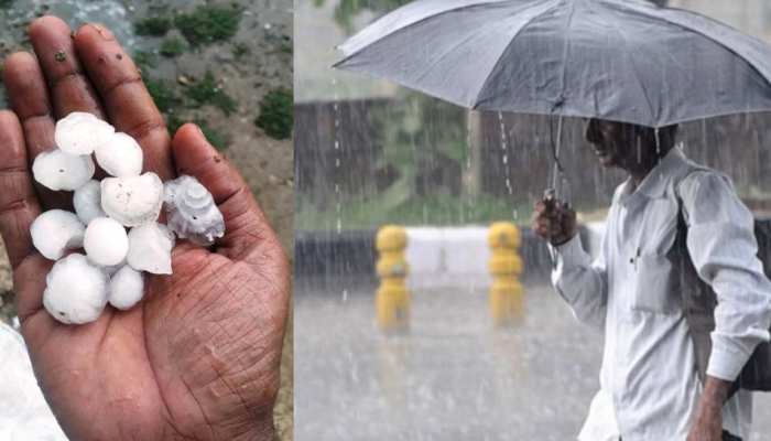 There is a possibility of rain and hail in Madhya Pradesh in next 24 hours  BRMP | MP weather: एक बार फिर मध्य प्रदेश के इन इलाकों में होगी जोरदार बारिश,  यहां