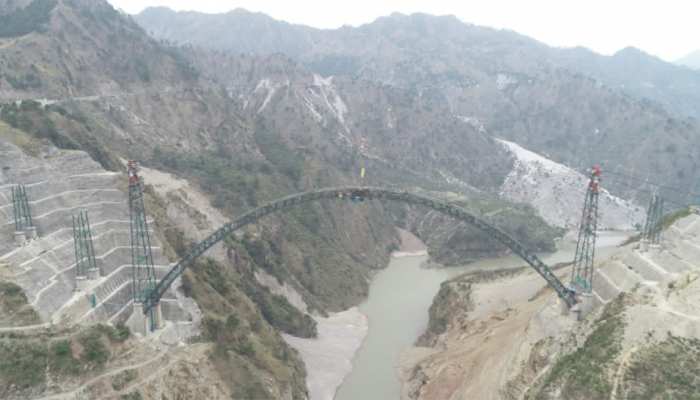 Arch Bridge photos Arch Bridge world highest railway bridge in chenab Arch Bridge photos Arch Bridge world highest railway bridge in chenab