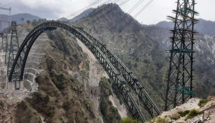 chenab arch bridge Railways built history world's highest Chenab rail bridge in Jammu and kashmir ready must travel chenab arch bridge Railways built history world's highest Chenab rail bridge in Jammu and kashmir ready must travel