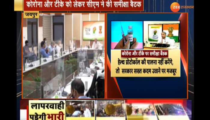 corona virus breaks out in rajasthan today