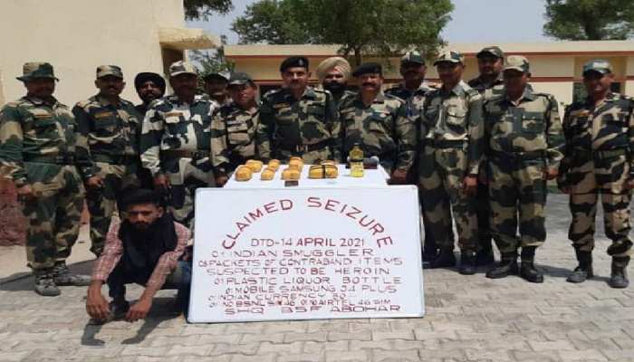 ਸਰਹੱਦ ਪਾਰ ਤੋਂ ਆਈ 32 ਕਰੋੜ ਦੀ ਹੈਰੋਇਨ BSF ਜਵਾਨਾਂ ਨੇ ਇਸ ਤਰ੍ਹਾਂ ਕੀਤੀ ਕਾਬੂ ਸਰਹੱਦ ਪਾਰ ਤੋਂ ਆਈ 32 ਕਰੋੜ ਦੀ ਹੈਰੋਇਨ BSF ਜਵਾਨਾਂ ਨੇ ਇਸ ਤਰ੍ਹਾਂ ਕੀਤੀ ਕਾਬੂ