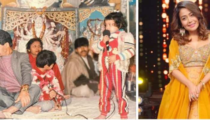 Neha Kakkar Remind Her Struggle Days And Shared A Childhood Photo Viral On Social Media नन ह न ह कक कड बचपन स ह स ट ज पर करत थ परफ र म स घर ष क द न क क य