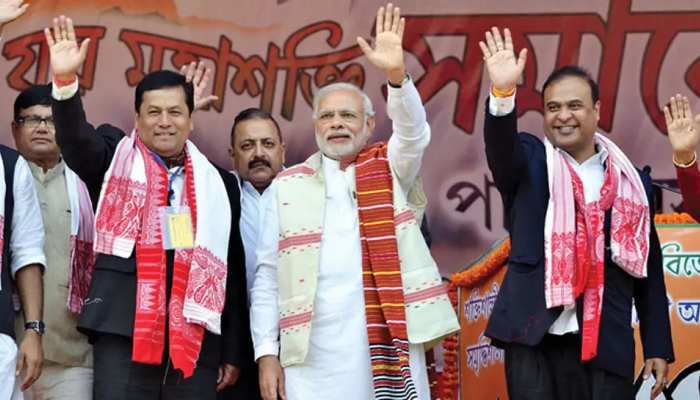 Assam Politics: BJP ବିଧାୟକ ଦଳ ନେତା ନିର୍ବାଚିତ ହେଲେ Himanta Biswa Sarma Assam Politics: BJP ବିଧାୟକ ଦଳ ନେତା ନିର୍ବାଚିତ ହେଲେ Himanta Biswa Sarma