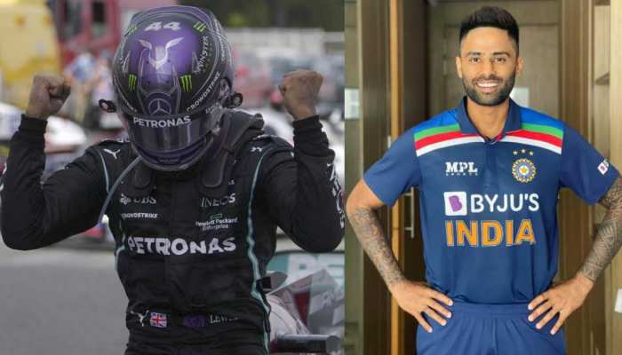 Formula 1: Lewis Hamilton ने जीती Spanish Grand Prix, क्रिकेटर Suryakumar Yadav बोले-'Best of the Best' Formula 1: Lewis Hamilton ने जीती Spanish Grand Prix, क्रिकेटर Suryakumar Yadav बोले-'Best of the Best'