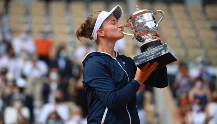French Open 2021: Barbora Krejcikova ने जीता खिताब, फाइनल में Anastasia Pavlyuchenkova को हराया French Open 2021: Barbora Krejcikova ने जीता खिताब, फाइनल में Anastasia Pavlyuchenkova को हराया