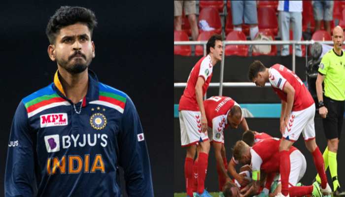 EURO 2021: क्रिकेट जगत ने Christian Eriksen के लिए की प्रार्थना, बीच मैच में हो गए थे बेहोश EURO 2021: क्रिकेट जगत ने Christian Eriksen के लिए की प्रार्थना, बीच मैच में हो गए थे बेहोश