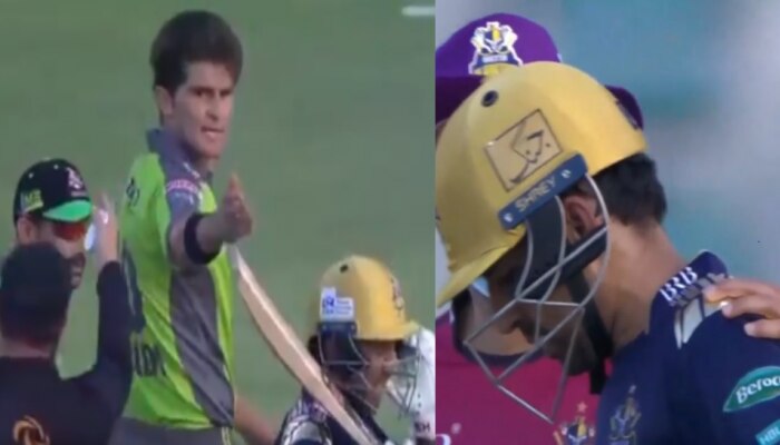 PSL 2021: सिर पर गेंद लगने से बौखलाए Sarfaraz Ahmed, Shaheen Shah Afridi से जमकर की लड़ाई; देखें Video PSL 2021: सिर पर गेंद लगने से बौखलाए Sarfaraz Ahmed, Shaheen Shah Afridi से जमकर की लड़ाई; देखें Video
