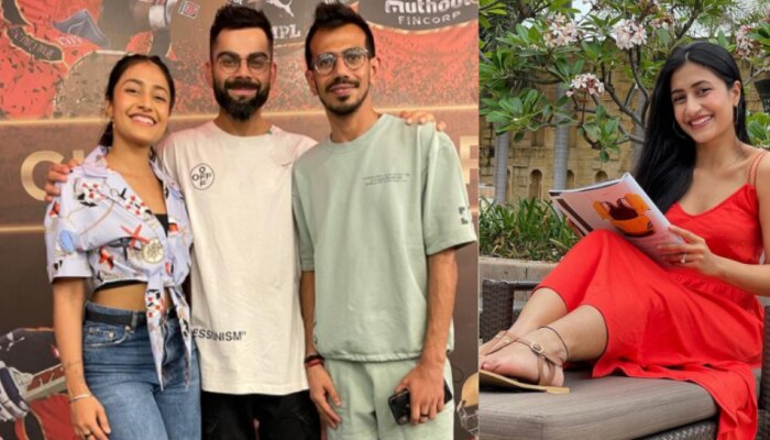 Virat Kohli के साथ ये तस्वीर शेयर कर Yuzvendra Chahal की पत्नी Dhanashree Verma ने कही ऐसी बात, जीत लिया दिल Virat Kohli के साथ ये तस्वीर शेयर कर Yuzvendra Chahal की पत्नी Dhanashree Verma ने कही ऐसी बात, जीत लिया दिल