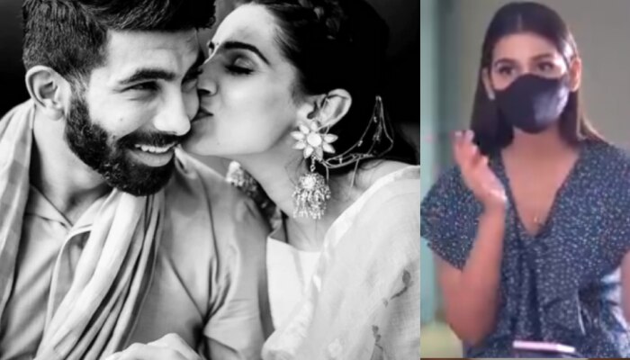 WTC से पहले पत्नी Sanjana Ganesan ने लिया Jasprit Bumrah का इंटरव्यू, Viral हुआ मजेदार Video WTC से पहले पत्नी Sanjana Ganesan ने लिया Jasprit Bumrah का इंटरव्यू, Viral हुआ मजेदार Video