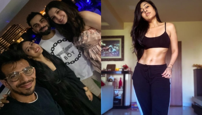Virat Kohli के साथ Chahal की पत्नी Dhanashree ने शेयर की खास फोटो, Anushka Sharma को लेकर किया ऐसा कमेंट Virat Kohli के साथ Chahal की पत्नी Dhanashree ने शेयर की खास फोटो, Anushka Sharma को लेकर किया ऐसा कमेंट