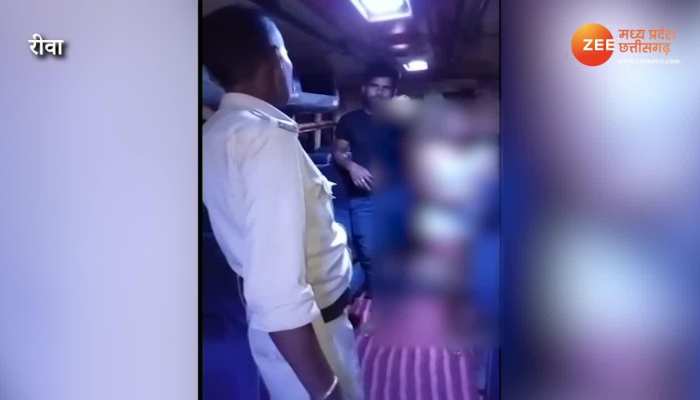 Girl found half naked with lover in bus police also did dirty work watch video mpsn