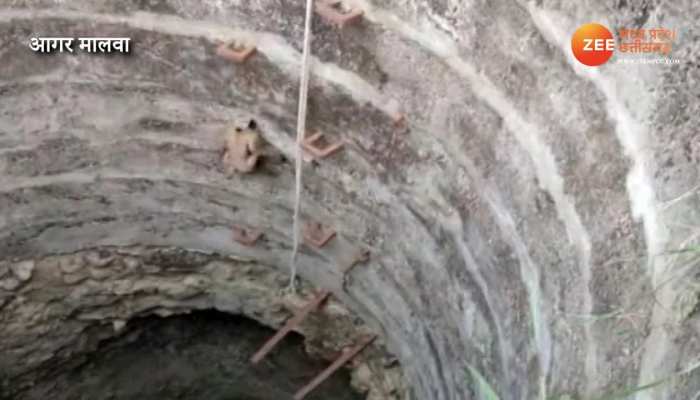 how monkey came out from well see mesmerizing video dvmp