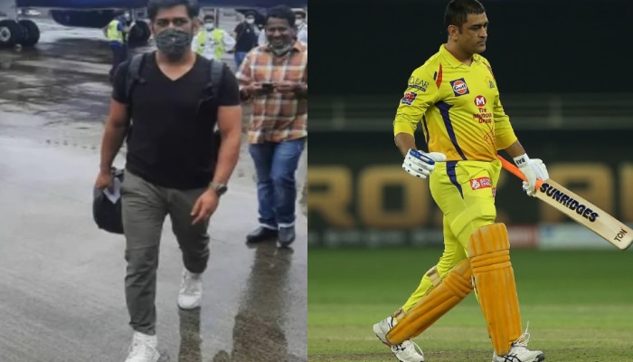 MS Dhoni shocked everybody as he lose weight before IPL 2021, see dhoni  latest pic fit and slim csk | IPL 2021 से पहले MS Dhoni ने घटाया वजन, स्लिम  और फिट